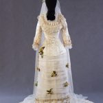 Wedding dress, 1879