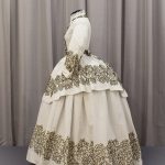 Walking dress, circa 1865-1869